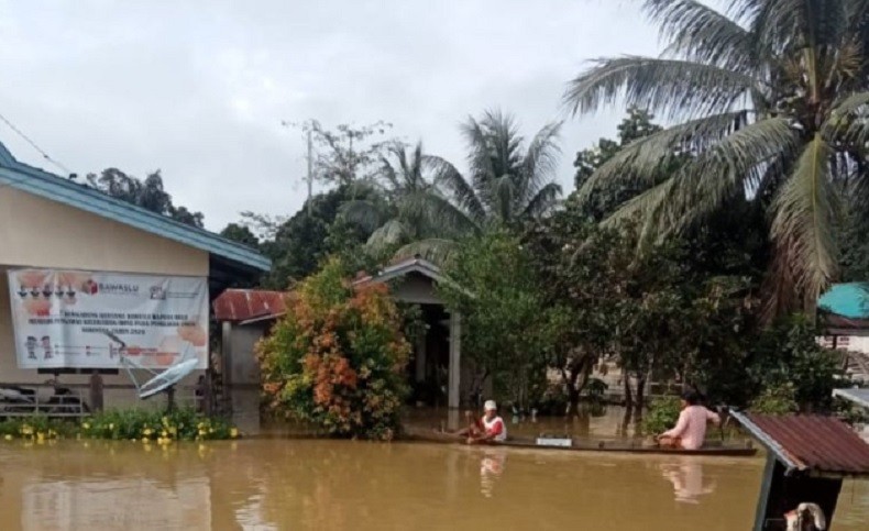 Sejumlah Wilayah di Kapuas Hulu Terendam Banjir, Ketinggian Air Capai 1,5 Meter