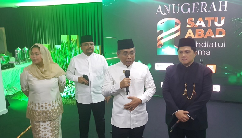 Gus Yahya Tegaskan Tak Ada Capres-Cawapres Atas Nama NU