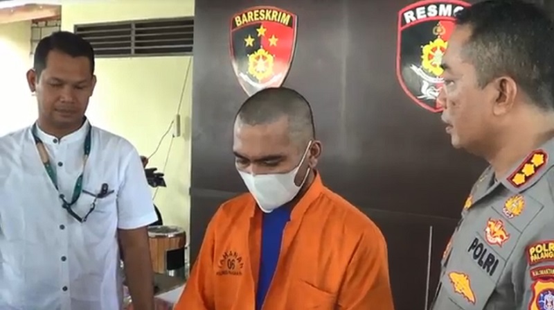 Pelaku Begal Payudara yang Resahkan Warga di Palangka Raya Ditangkap
