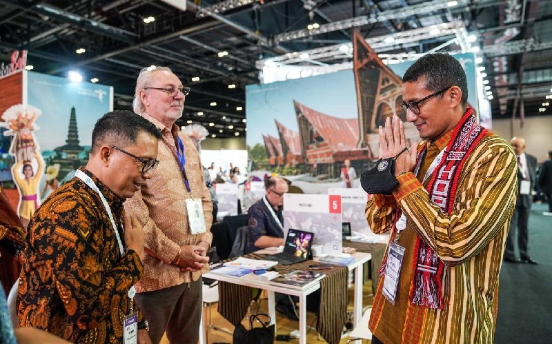 Sandiaga Uno Gelar Industri UMKM dan Ekonomi Kreatif di TRAVEX Forum, Dihadiri Buyer 29 Negara