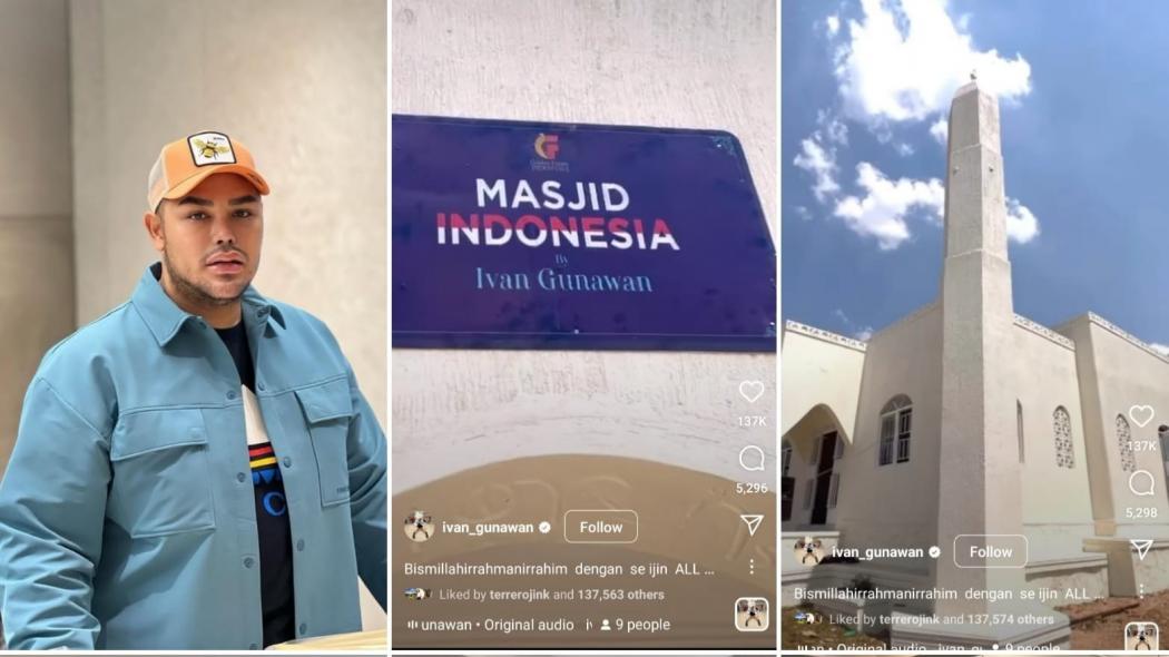 Bantu Umat Muslim Ivan Gunawan Bangun Masjid Megah di Uganda, Ridwan Kamil: Luar Biasa