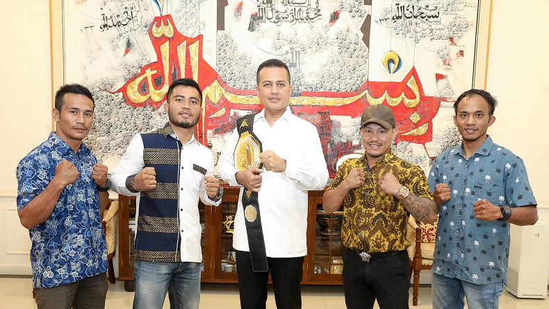 Pemuda asal Karo Eperaim Ginting Lolos The Fight Academy, Niat Ikuti Jejak Jeka Saragih