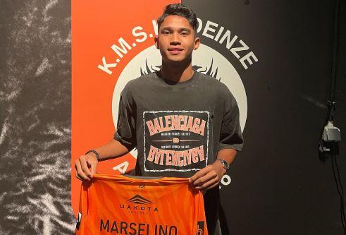 Wow! Harga Jersey Marselino Ferdinan di KMSK Deinze Tembus Rp2 Juta