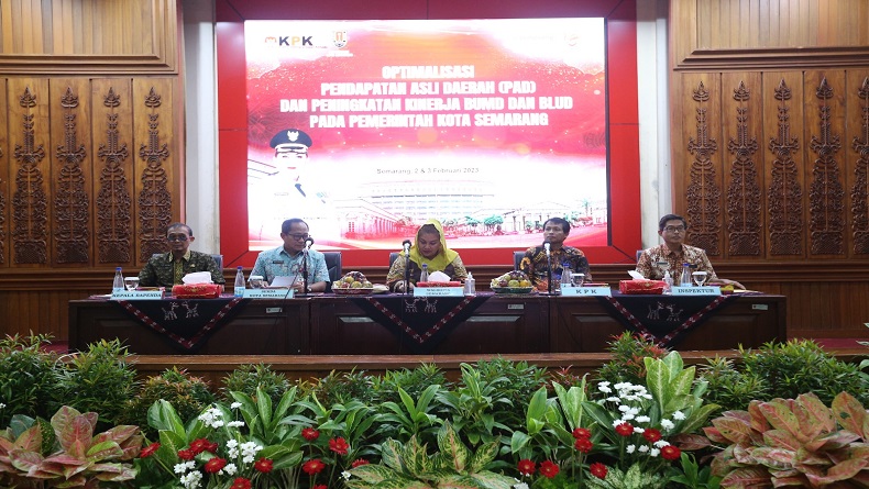 Wali Kota Semarang Gandeng KPK untuk Beri Pengarahan OPD Penghasil Pendapatan