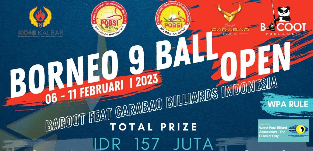 POBSI Kalbar Gelar Borneo 9 Ball Open untuk Pembinaan Atlet