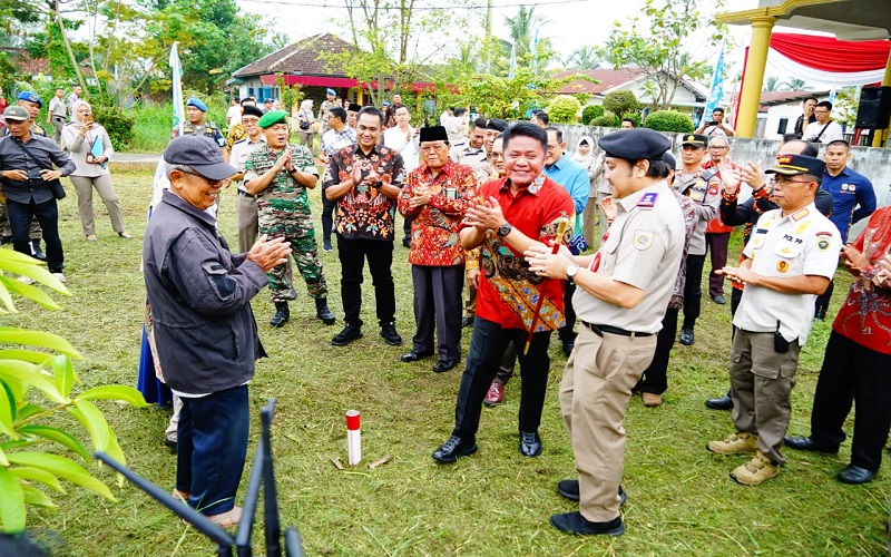 BPN Pasang Patok Tanah di 14 Daerah Sumsel, Gubernur: Tekan Sengketa Lahan 