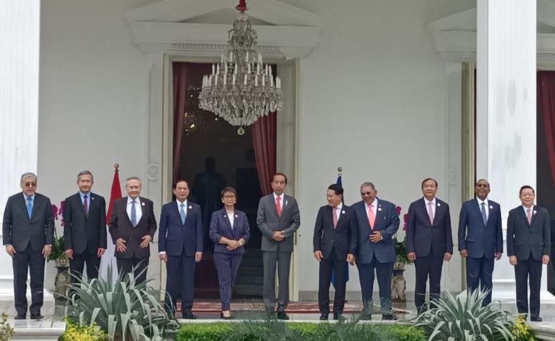 Presiden Jokowi Terima Kunjungan Para Menlu ASEAN, Ini yang Dibahas