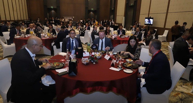 Suasana Hangat Makan Siang Angela Tanoesoedibjo Temani Delegasi ATF 2023 