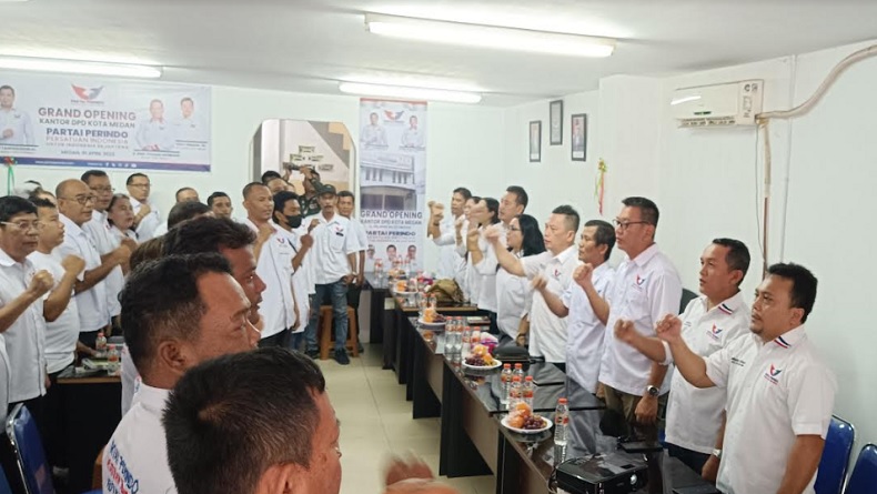 DPW Partai Perindo Sumut Gelar Konsolidasi dengan DPD Medan Bahas Kesiapan Pemilu 2024