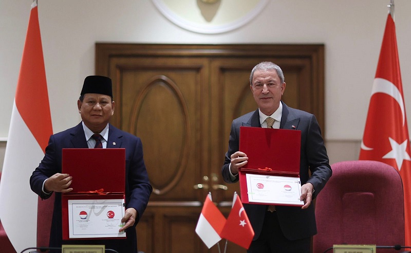 Prabowo Bertemu Menhan Turki Sepakati Kerja Sama Pertahanan: Sangat Bersejarah