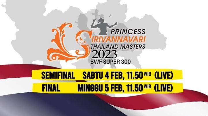 Leo/Daniel Bidik Gelar Kedua Tahun ini di Final Thailand Masters 2023, LIVE iNews