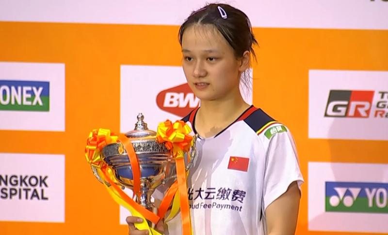 Hasil Thailand Masters 2023: Menangi Perang Saudara, Zhang Yi Man Juara