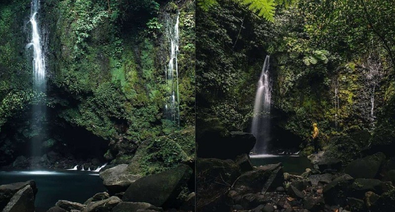 Surga Indah Air Terjun Proklamator di Sumatera Barat, Eksotis dengan Air Gradasi Biru Hijau 