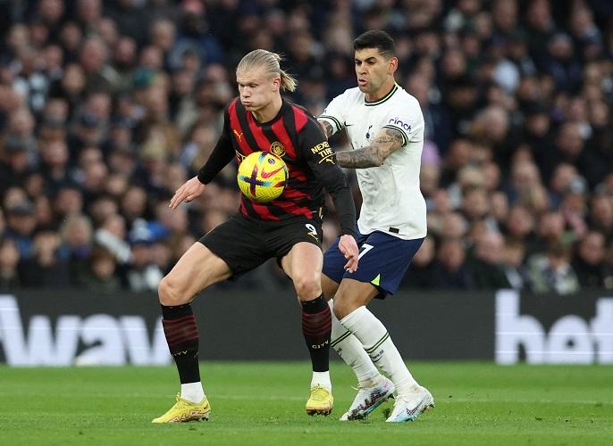 Langka! Haaland Kehilangan Magis Vs Tottenham: Cuma Lari-lari, 0 Shot