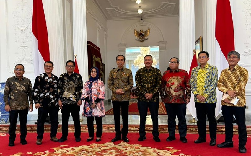Terima Dewan Pers, Presiden Jokowi Bahas Media Sustainability hingga Indeks Kebebasan Pers