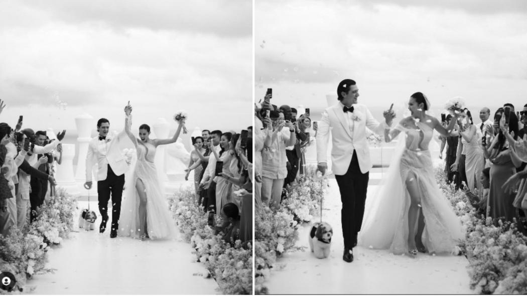 Patricia Gouw Menikah di Bali, Anjing Kesayangan Jadi Pengiring Pengantin 
