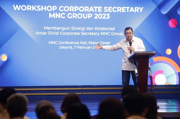 Hary Tanoe: Corporate Secretary Support Function yang Sangat Penting  