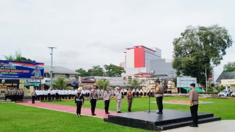 Polda Sulut Kerahkan 699 Personel pada Operasi Keselamatan Samrat 2023