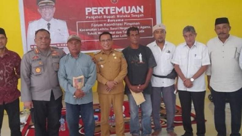 Warga Hitu dan Wakal Sempat Bentrok, Pj Bupati Malteng Gagas Mediasi Damai