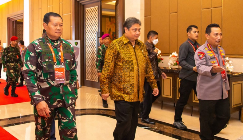 Menko Airlangga: Sinergi Pemerintah, TNI dan Polri Mampu Wujudkan Visi Indonesia Maju