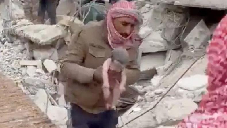 Kisah Ajaib Bayi Selamat di Puing-puing Gempa Suriah, Tali Pusar Terikat ke Ibu yang Meninggal