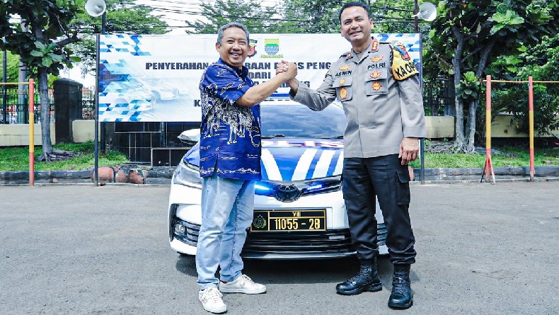 Dukung Tugas Polisi, Pemkot Bandung Bantu Mobil Pengawalan