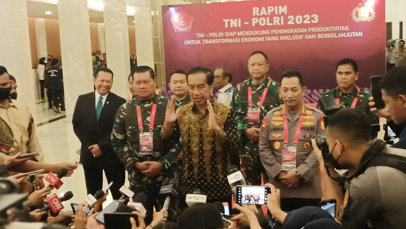 Presiden Jokowi Ingin Visi TNI dan Polri Sama: Tugas Jaga di Sebelah Mana Jadi Jelas