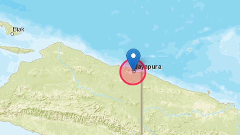 Gempa Bumi M5,4 di Jayapura, BMKG : Dipicu Aktivitas Sesar Aktif