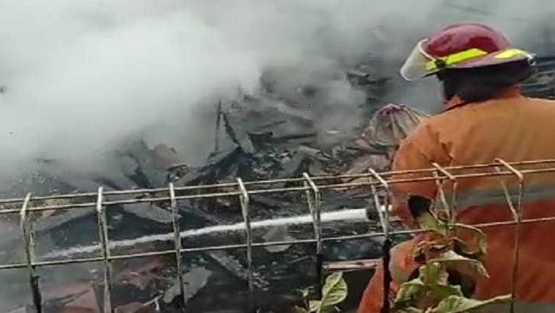 Innalillahi, Lansia di Sukabumi Tewas Terjebak Kobaran Api 