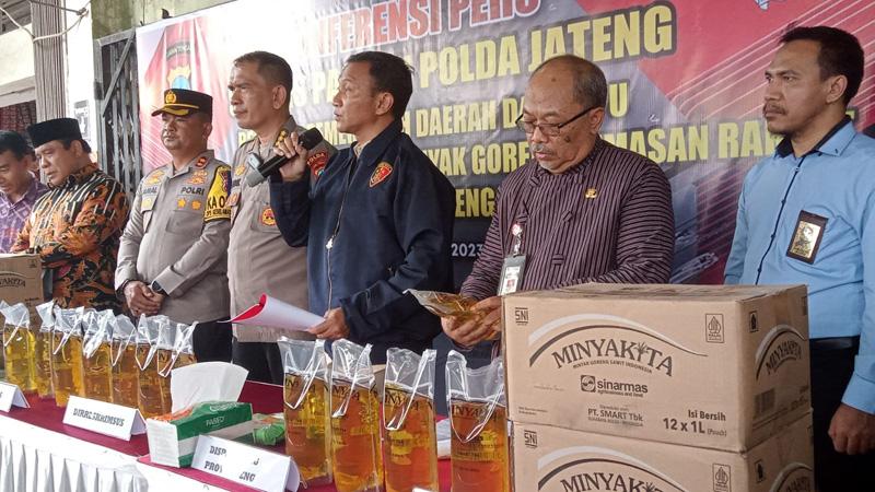  Polda Jateng Gerebek Toko di Pasar Weleri Kendal Jual Minyakita di Atas HET, Sita Ribuan Dus