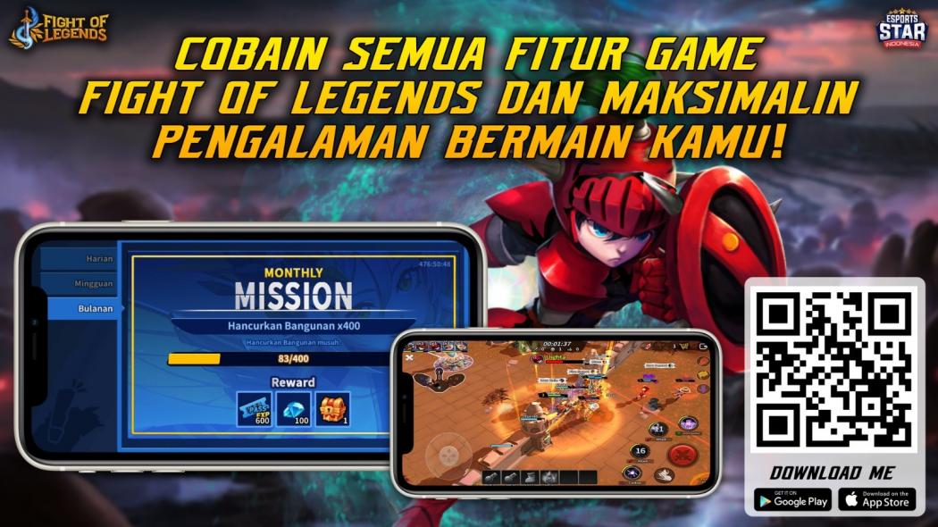 Cobain Semua Fitur Game Fight of Legends dan Maksimalkan Pengalaman Bermain Kamu!