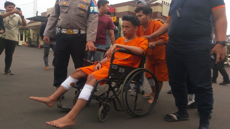 2 Anggota Geng Motor Pembacok Warga di Jalan Pesantren Cimahi Ditembak Polisi
