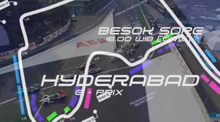 Besok! Saksikan Kejuaraan Mobil Balap Dunia Formula E Hyderabad E-Prix 2023, LIVE di iNews