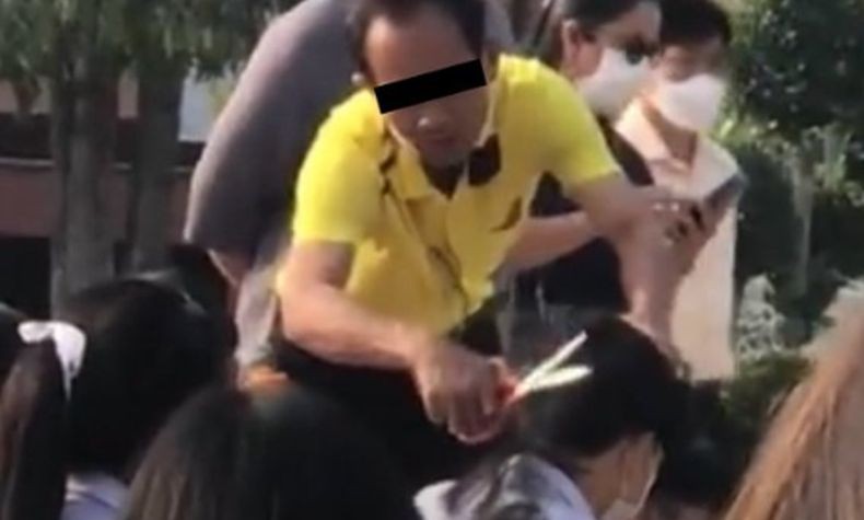 Viral, Guru Ini Cukur Asal-asalan Rambut 100 Siswa saat Upacara sebagai Hukuman