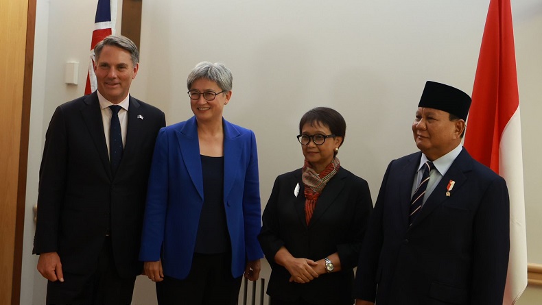 Prabowo Hadiri Pertemuan 2+2 di Australia, Tegaskan Indonesia Ingin Jadi Jangkar Perdamaian di Kawasan