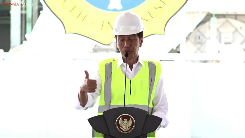 Presiden Jokowi Resmikan Pabrik NPK PT Pupuk Iskandar Muda di Aceh