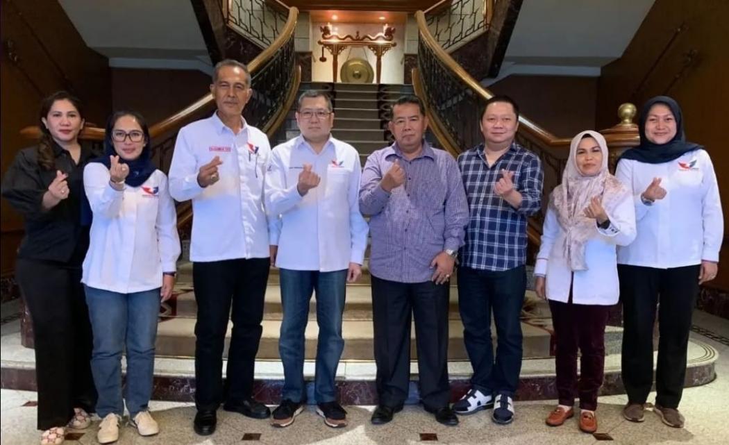 Hary Tanoe Berdiskusi dengan Pengurus DPW Partai Perindo Jambi