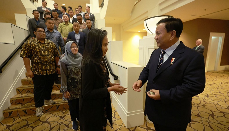 Optimistis Prospek Ekonomi Indonesia Cerah, Prabowo : Pemimpin Harus Kerja Keras