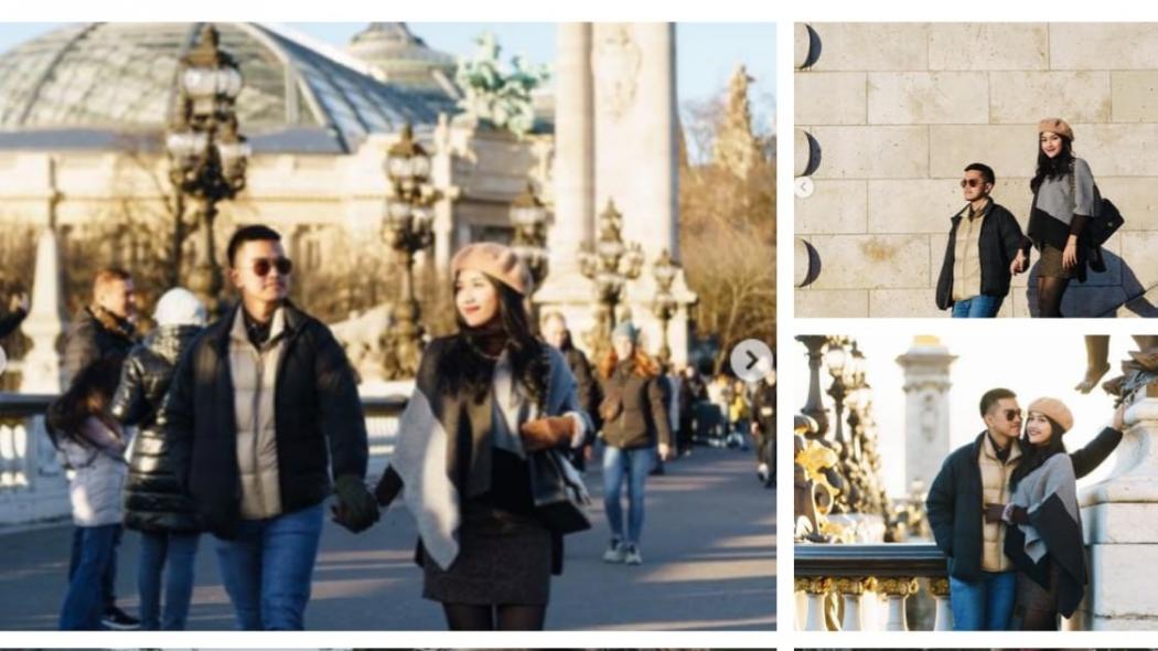 4 Potret Mesra Erina Gudono dan Kaesang Bulan Madu di Eropa, Makin Bucin Tak Mau Pisah