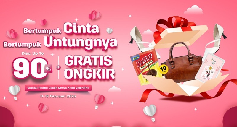 Berbagai Promo Valentine Menarik di AladinMall, Kasih Hadiah ke Pasangan Jadi Makin Hemat!