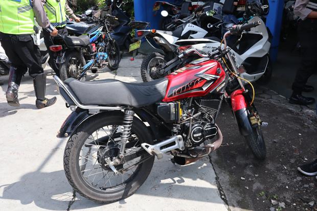 Puluhan Motor Simpatisan Partai Berknalpot Blombongan Disita Polisi, Kapolres Bantul Berikan Pesan Begini