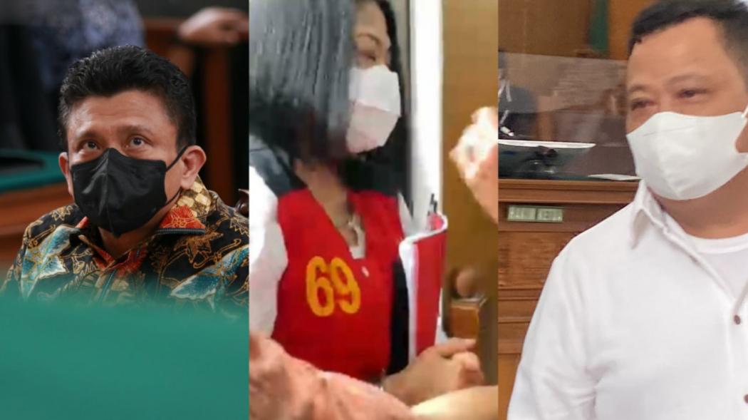 Vonis Terdakwa Kasus Brigadir J: Sambo Dihukum Mati, Putri 20 Tahun Penjara, Kuat Maruf 15 Tahun