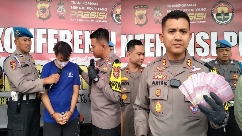 Belajar dari YouTube, Pria di Cirebon Produksi 260 Lembar Uang Palsu