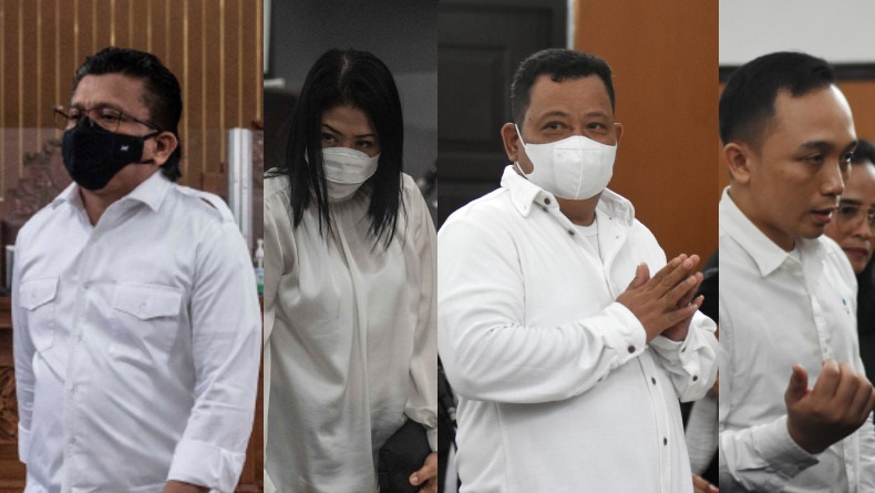 Rangkuman Vonis Sambo, Putri, Kuat, dan Ricky: Semua Lebih Berat dari Tuntutan