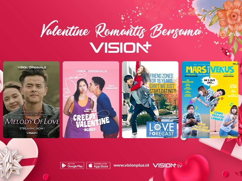 Nikmati Valentine Romantis di Vision+, Ada Creepy Valentine hingga Love Forecast
