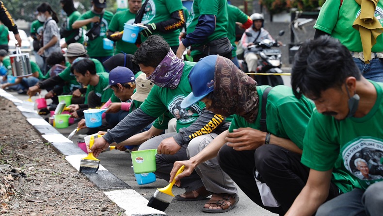 Kajol Indonesia Cat Separator Jalan dan Bersih-Bersih di Cibinong Bogor