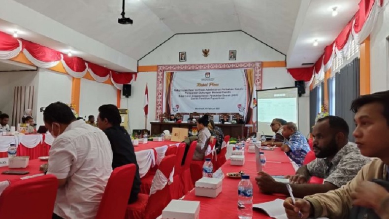 15 Bakal Calon DPD Dapil Papua Barat Lolos Administrasi