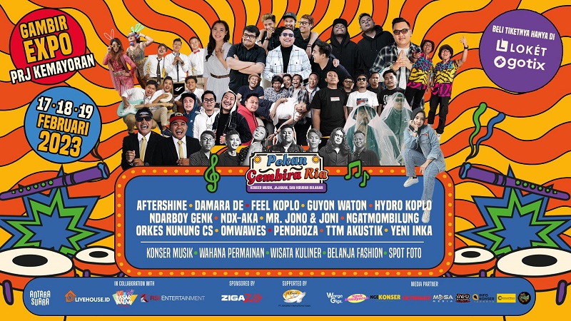 Full Koplo dan Ambyar di Pekan Gembira Ria Edisi Ketiga