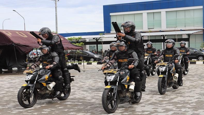 Pengamanan Pemilu 2024, Polres Sukoharjo Gelar Apel Kesiapan Sarana dan Prasarana