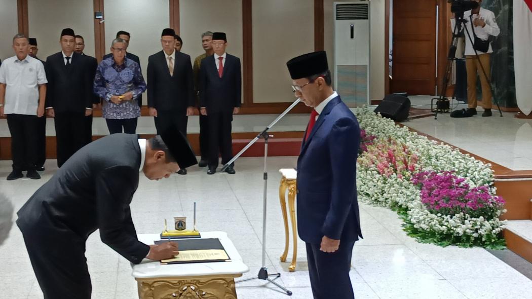 Pj Gubernur DKI Heru Sebut Sekda Joko Agus Bukan Orang Asing di Jakarta